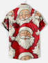 Men's Christmas Funny Graphic Short Sleeve Hawaiian Shirt